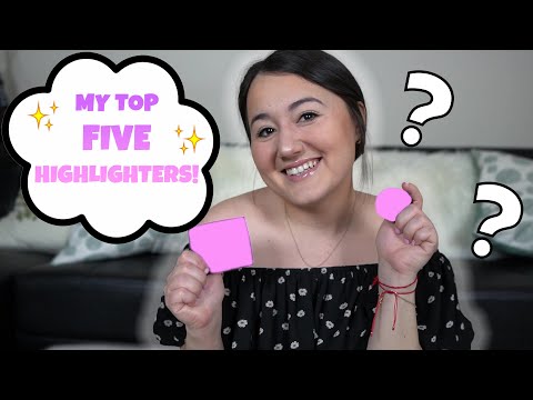 MY TOP 5 HIGHLIGHTERS EVER! AFFORDABLE & BLINDING! | My Simply Beauty